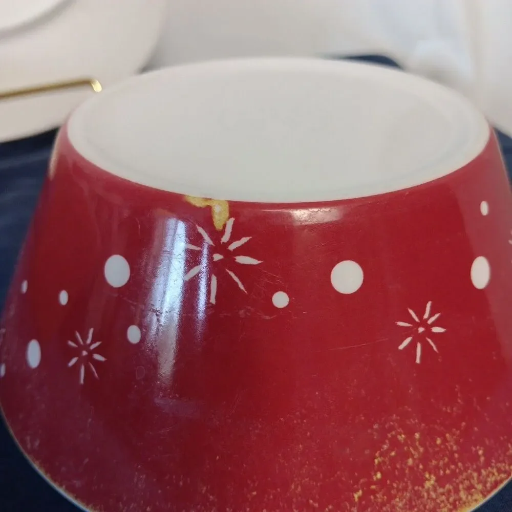 Disney Pottery Barn Plastic Dishes Winter and Fall Mickey Minnie Mouse Flaws
